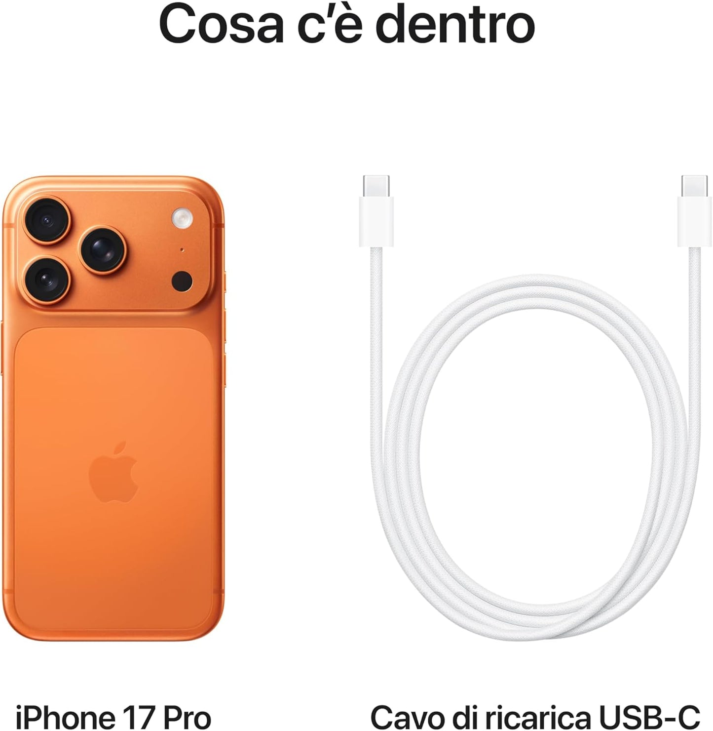 iPhone 17 Pro 256GB Arancione Cosmico