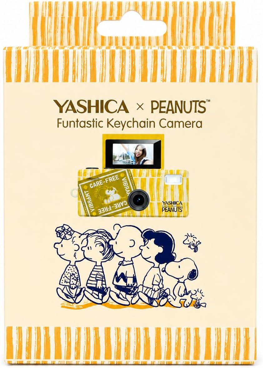 Yashica Funtastic Keychain Camera — PEANUTS GIALLA