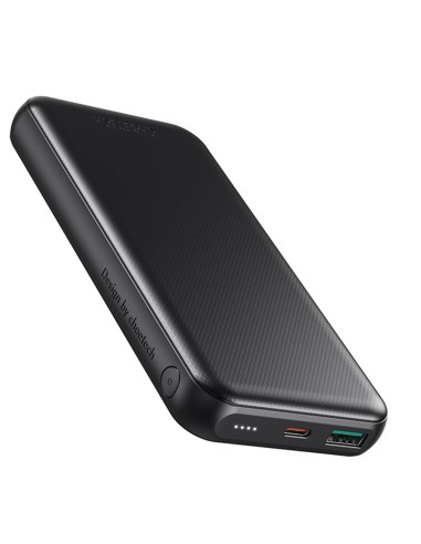 Choetech power Bank 10000mAh 18W QC PD USB / USB C nero