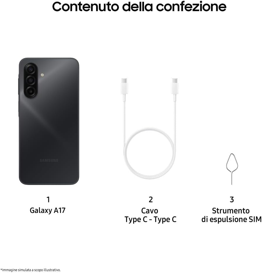 Samsung Galaxy A17 Black