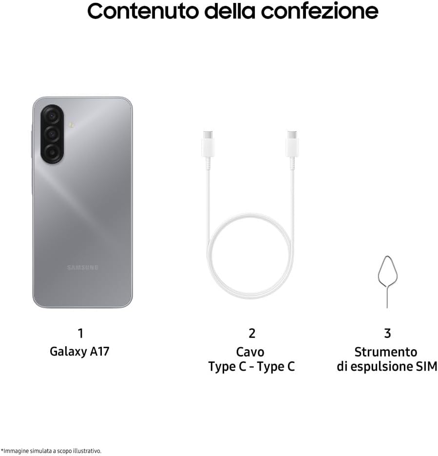 Samsung Galaxy A17 Gray