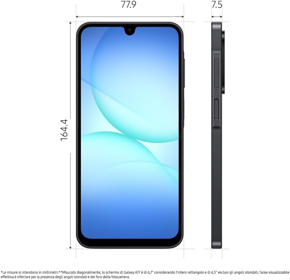 Samsung Galaxy A17 Black