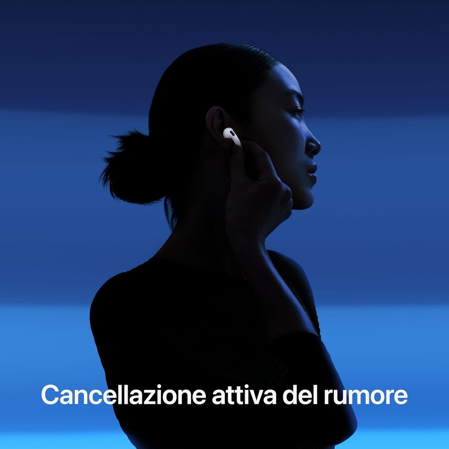 Apple AirPods 4 con cancellazione del rumore attiva