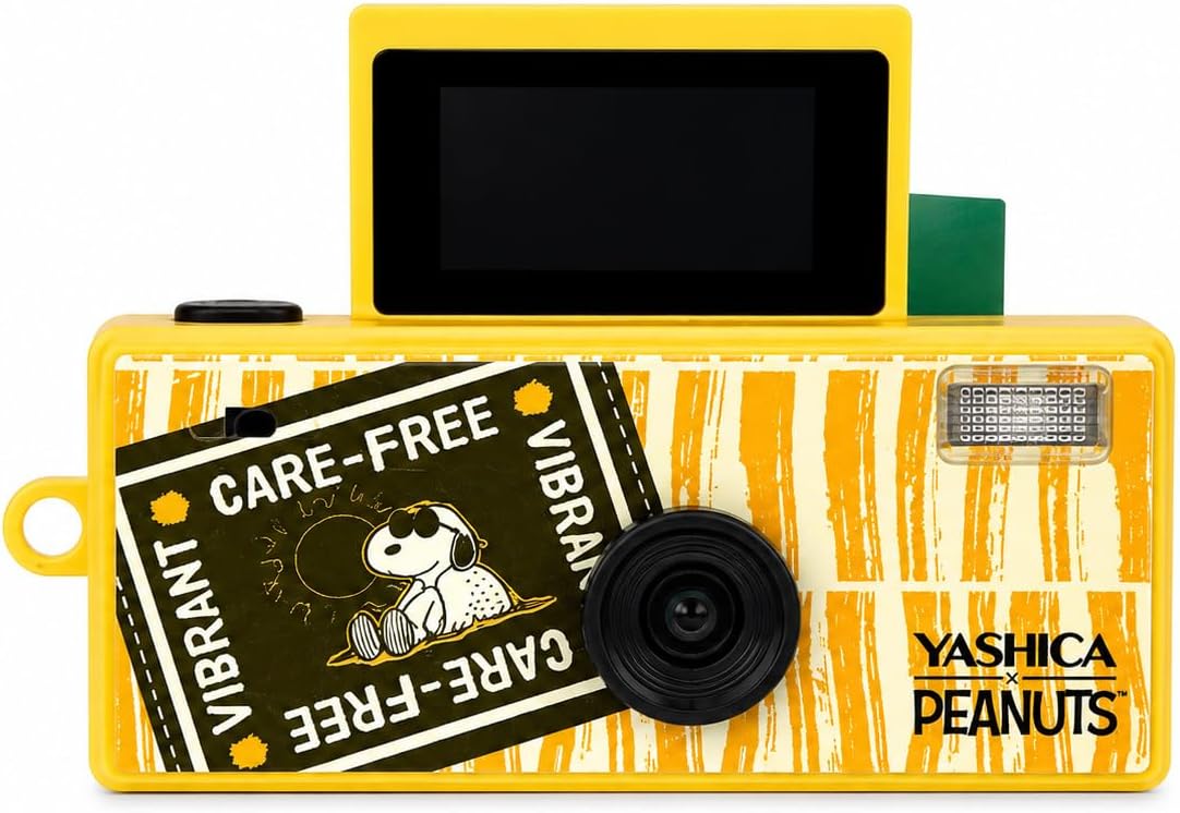 Yashica Funtastic Keychain Camera — PEANUTS GIALLA