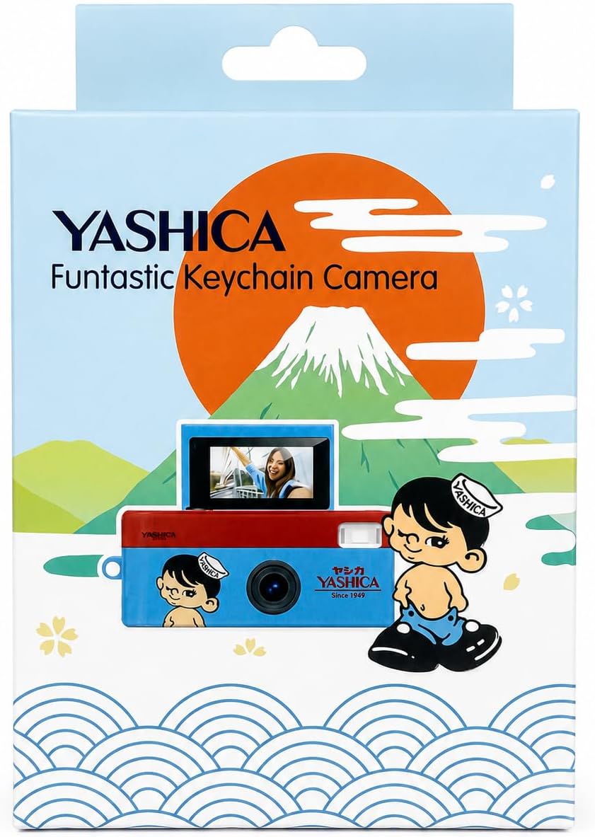 Yashica Funtastic Keychain Camera — DIGITAL BOY BLUE