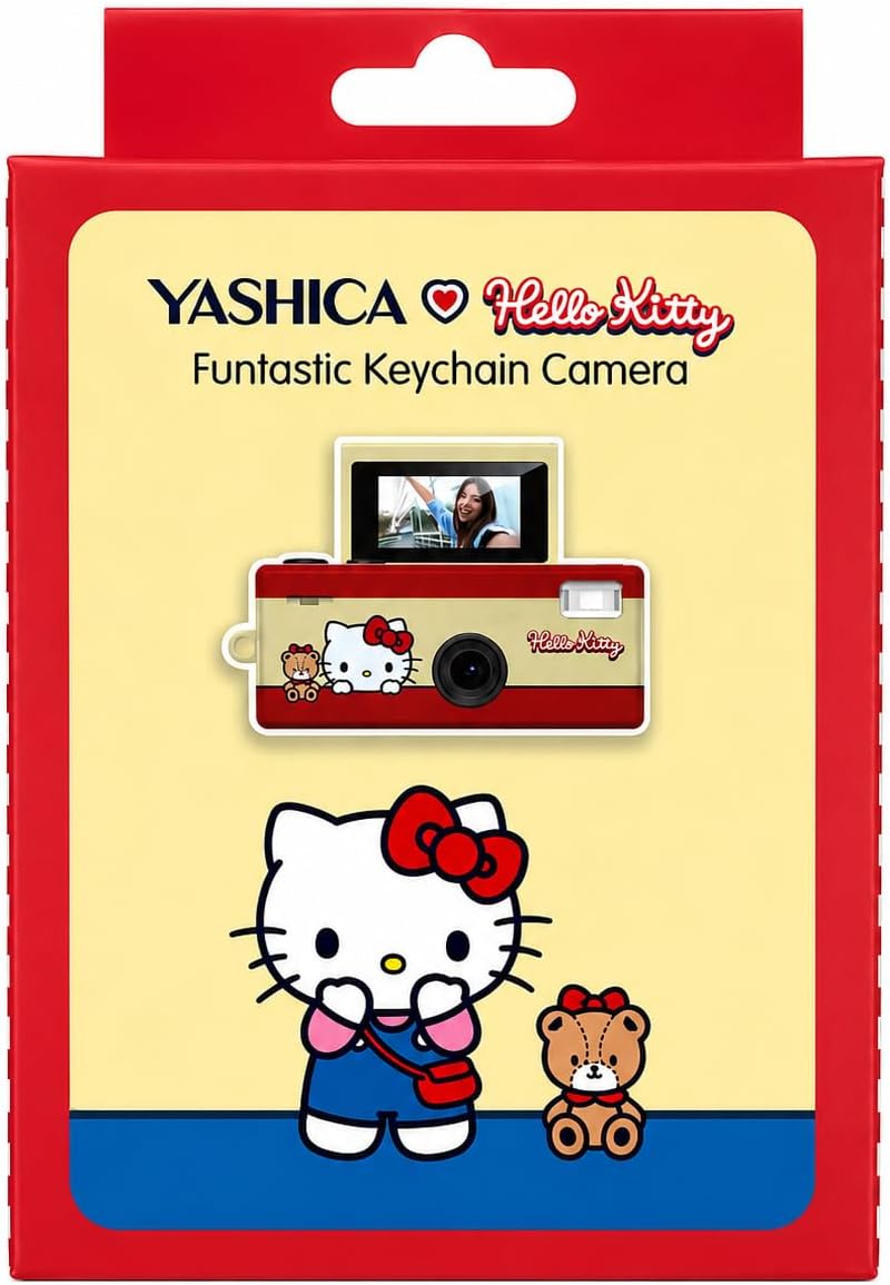 Yashica Funtastic Keychain Camera — HELLO KITTY