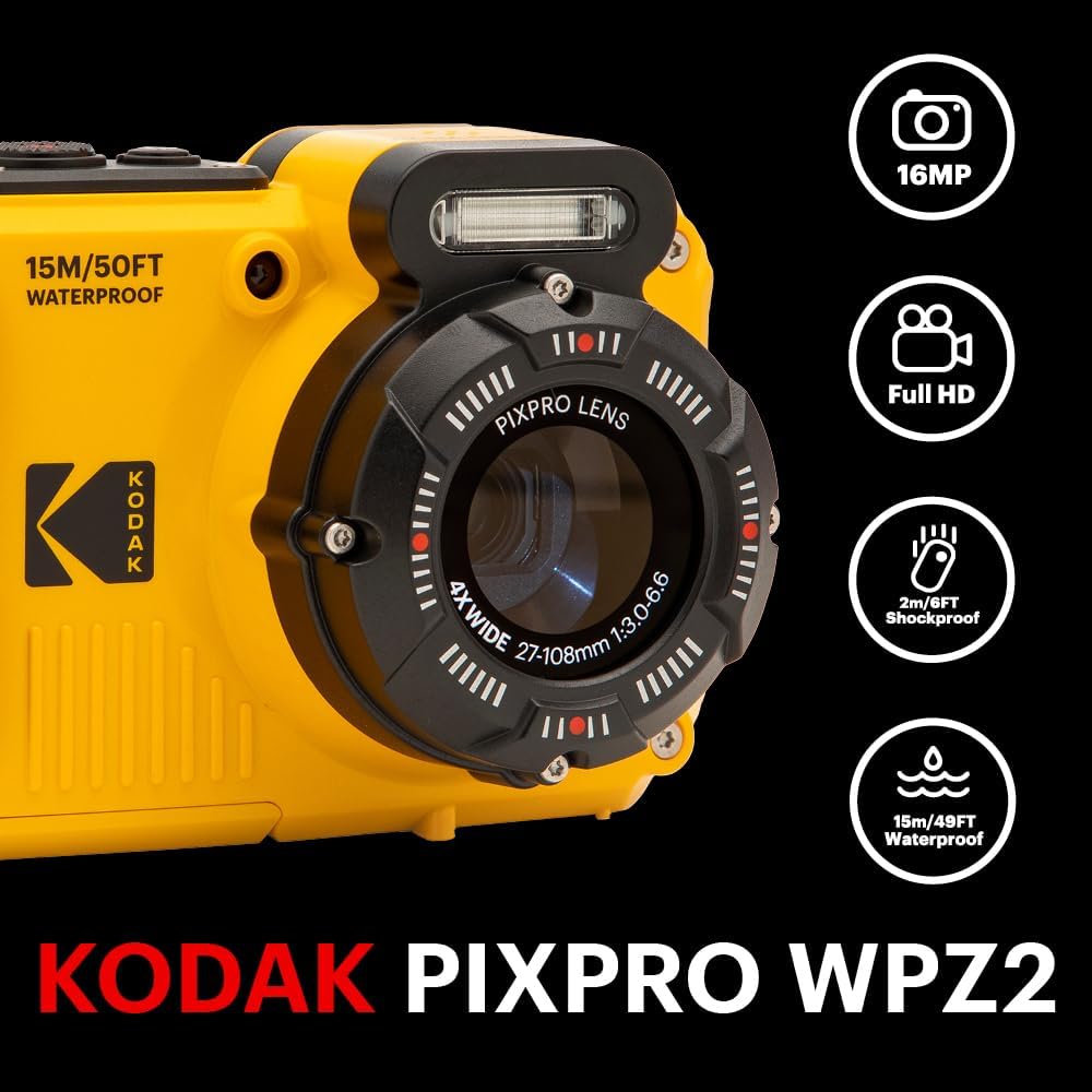 Kodak PixPro WPZ2 Yellow