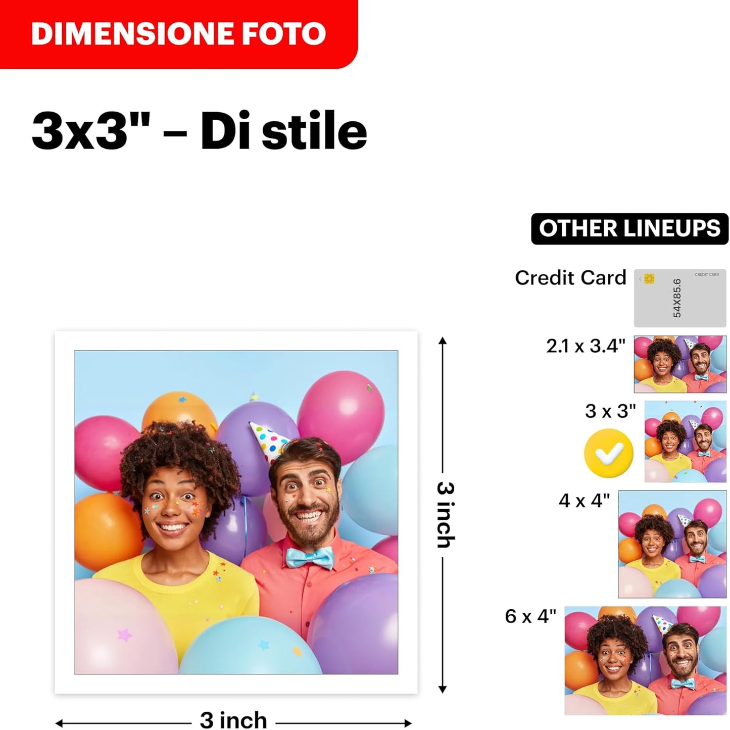 Kodak Mini Shot 3 Retro C300R - Fotocamera Istantanea e Stampante 2-in-1