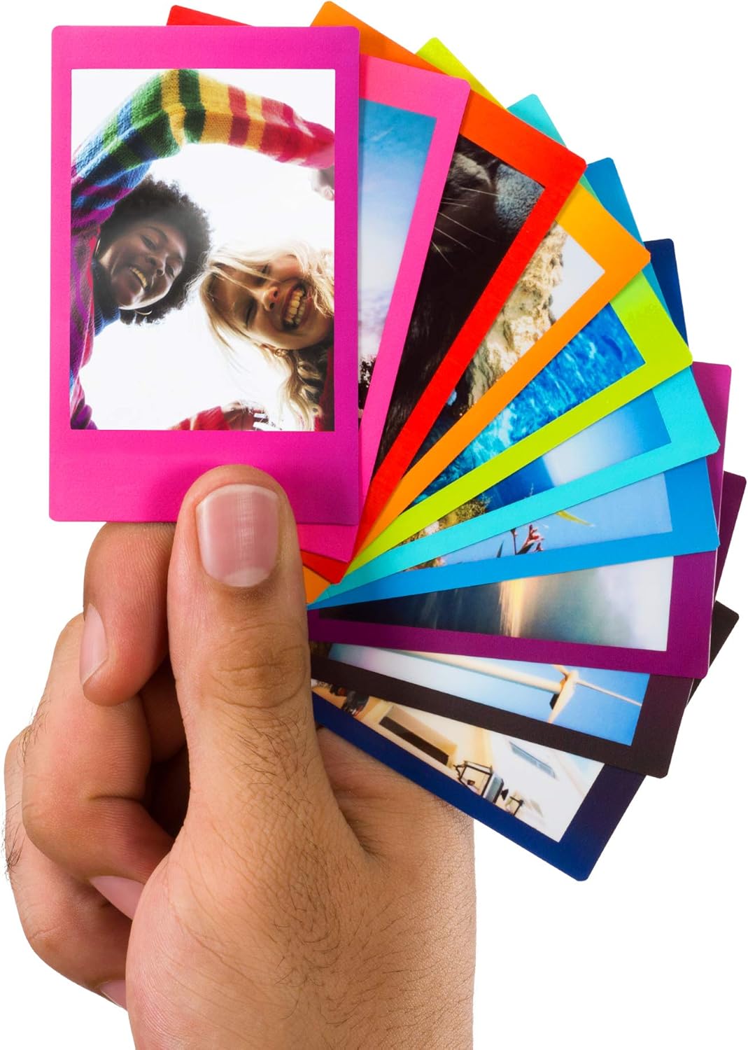 FUJIFILM Instax Mini Film confezione da 10 foto, Rainbow