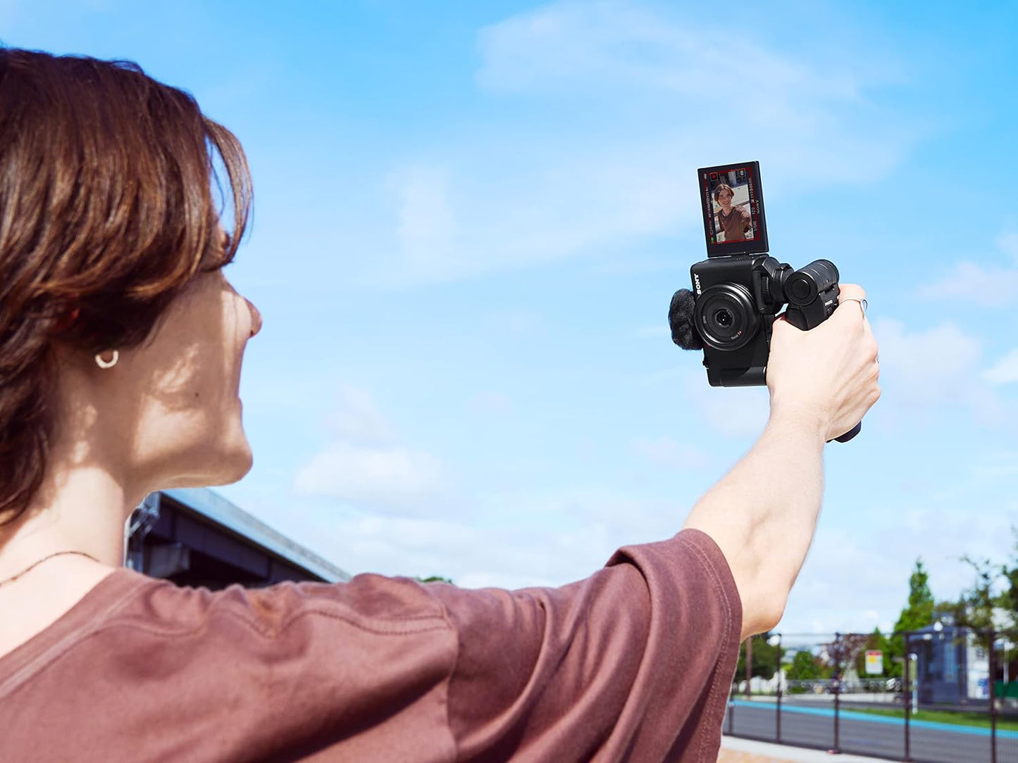Sony ZV-1F Vlog Camera