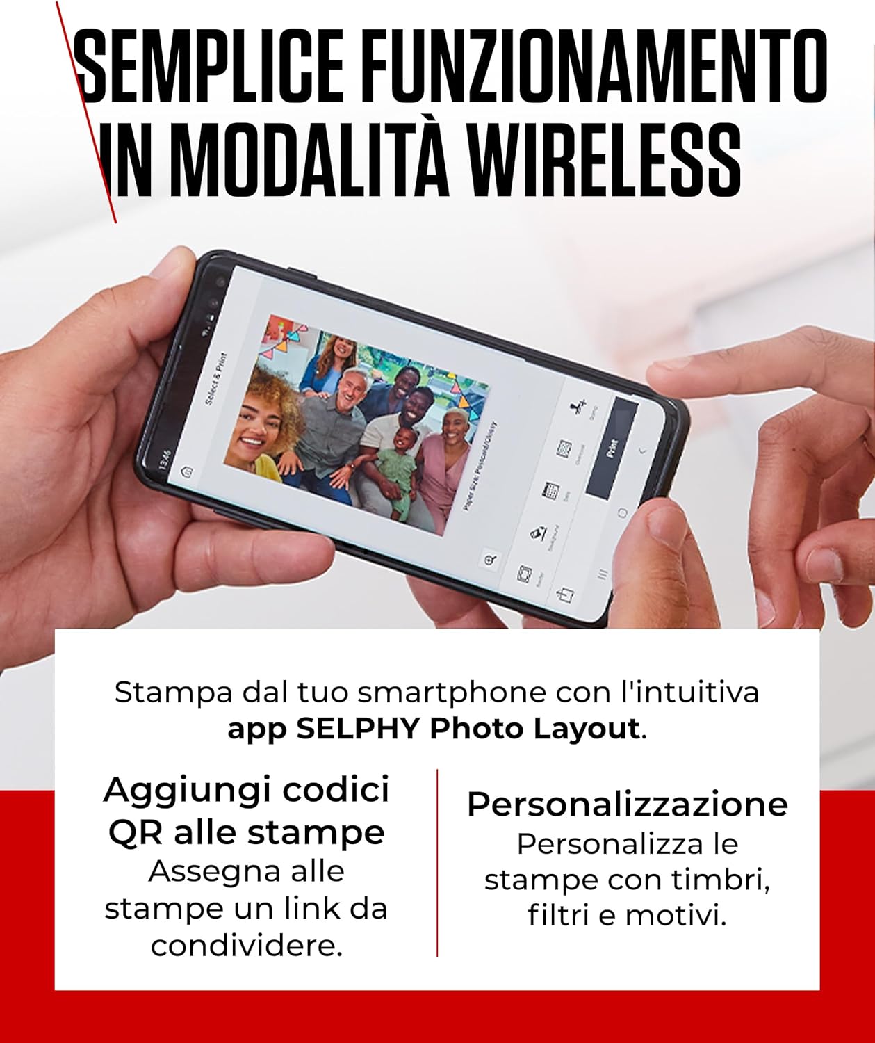 Canon SELPHY CP1500 Stampante fotografica