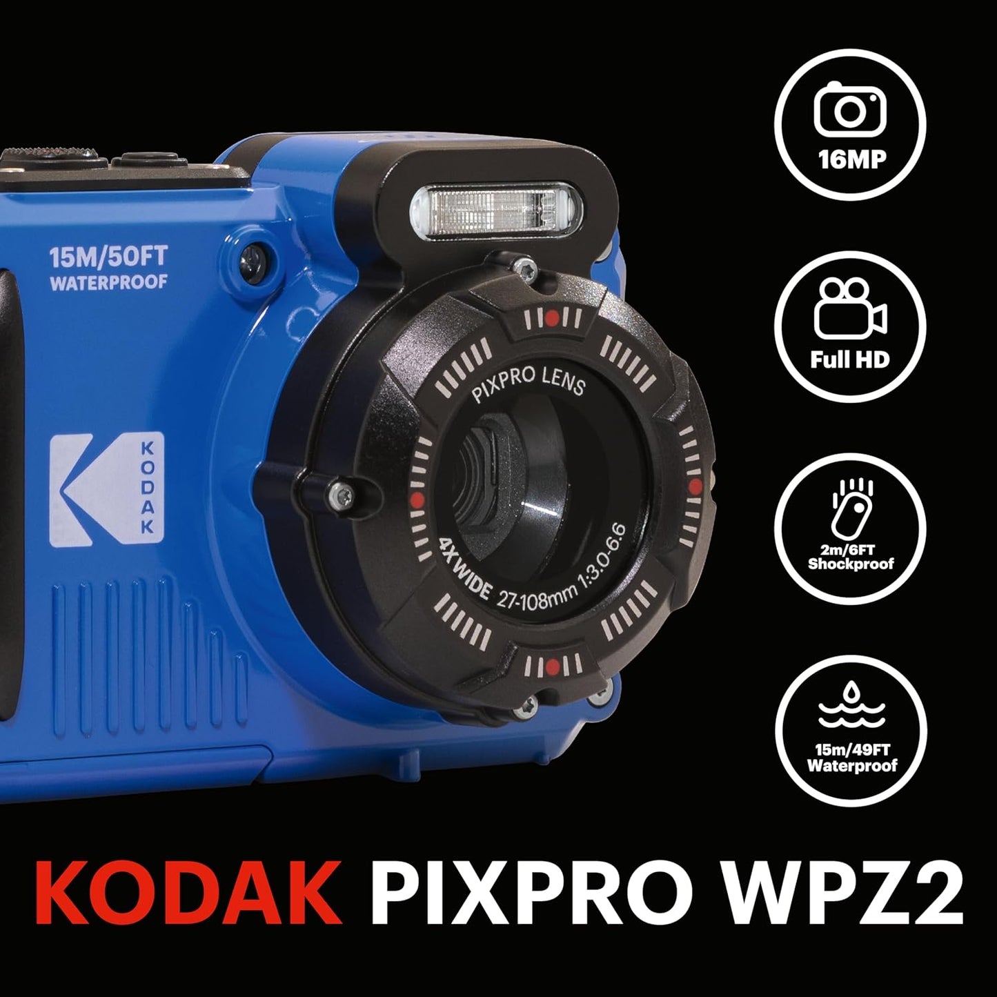 Kodak PixPro WPZ2 Blu