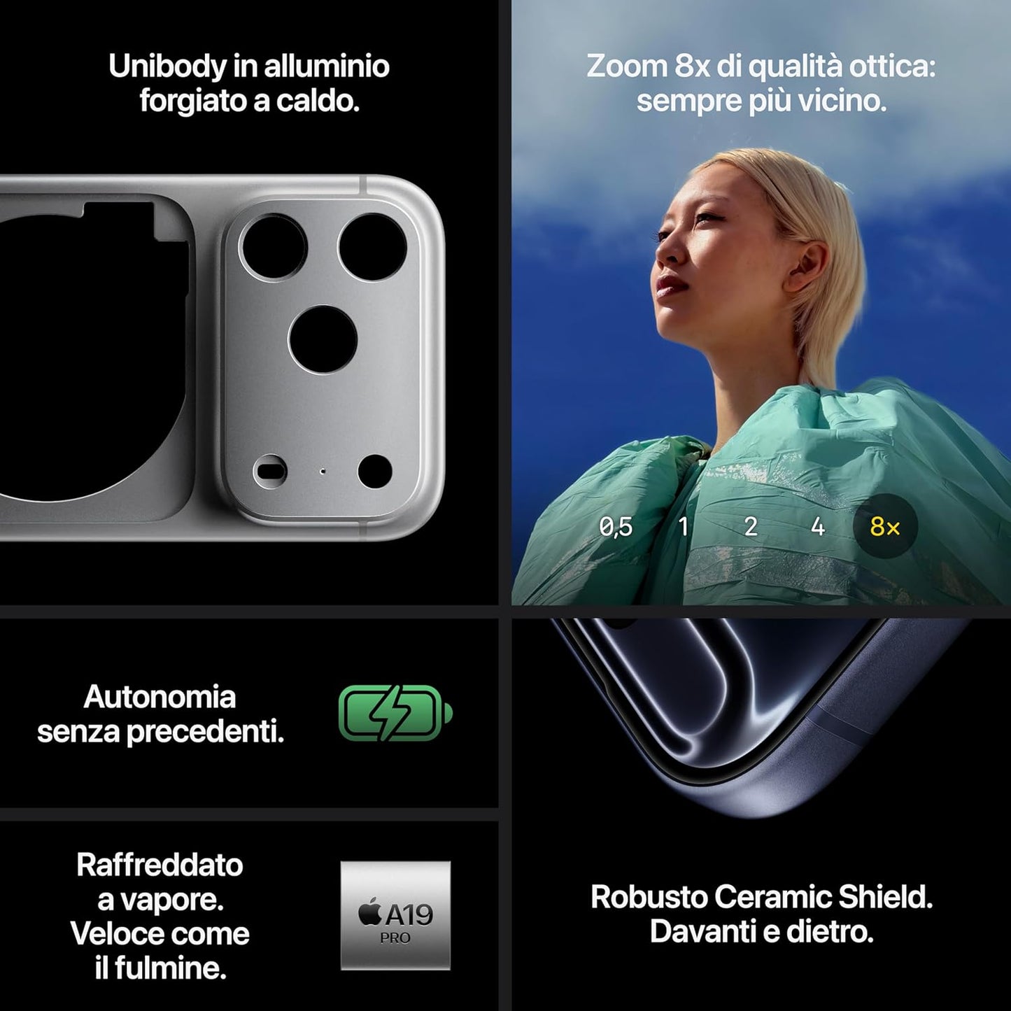 iPhone 17 Pro 256GB Argento