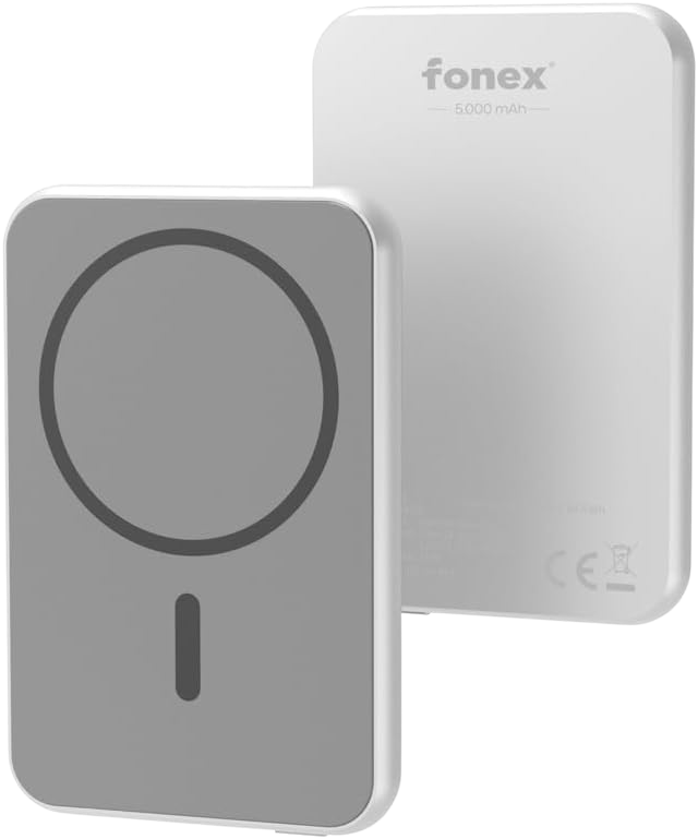 FONEX Power Bank da 5.000 mAh Magsafe Bianco
