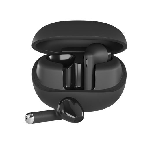 FONEX auricolari Bluetooth BHF3 con custodia di ricarica | Nero