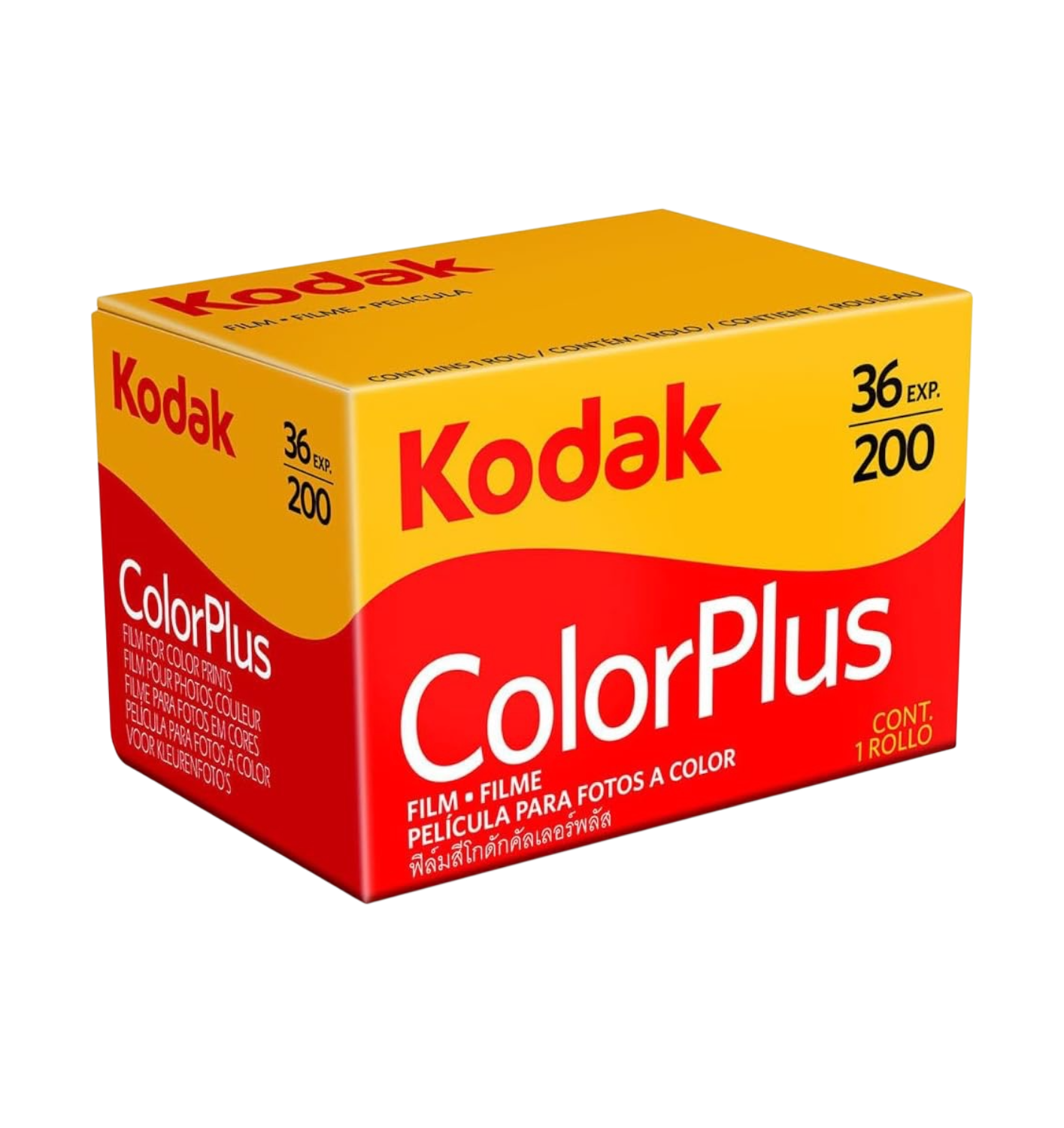 Kodak Color PLUS 200 - 10 Rullini da 36 Foto a Colori 35MM