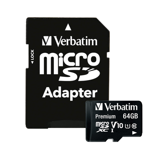 Schede di Memoria 64GB Verbatim